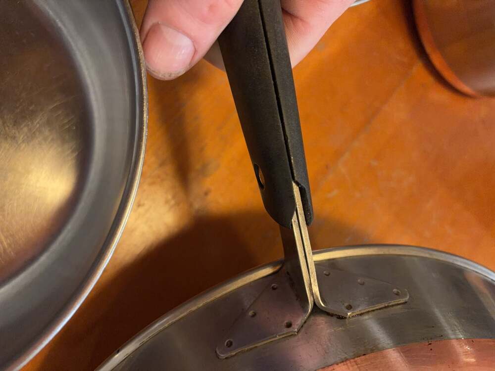 Vintage Revere Ware Copper Clad Stainless Steel Cookware 10pc set - Picture 10 of 10